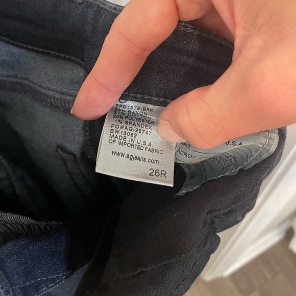 AG Adriano Goldschmied The Farrah High-Rise Skinny Jeans Size 26 - Picture 8 of 8